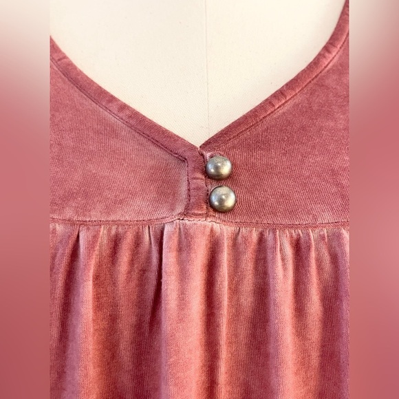 Como Vintage *Like New* Women's Rose Long Sleeve Peasant Top Poet | Size XL - Picture 2 of 12